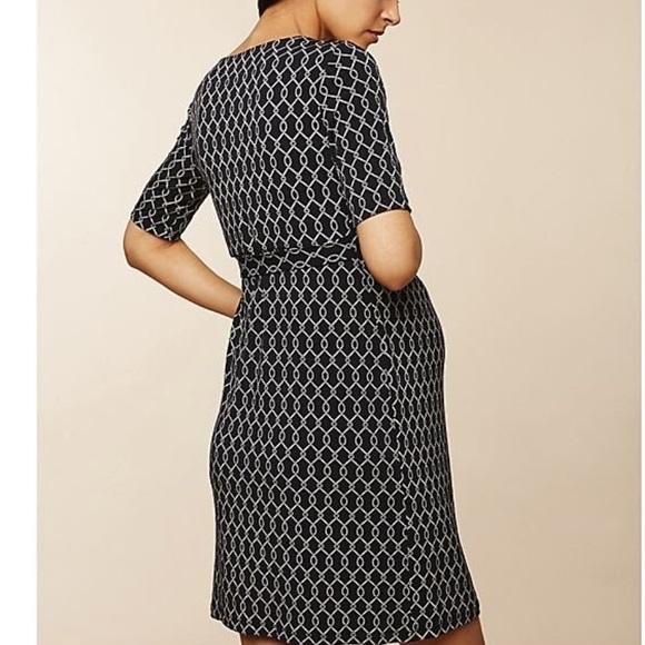 NWT! Motherhood Maternity waist tie surplice dress - Picture 3 of 5
